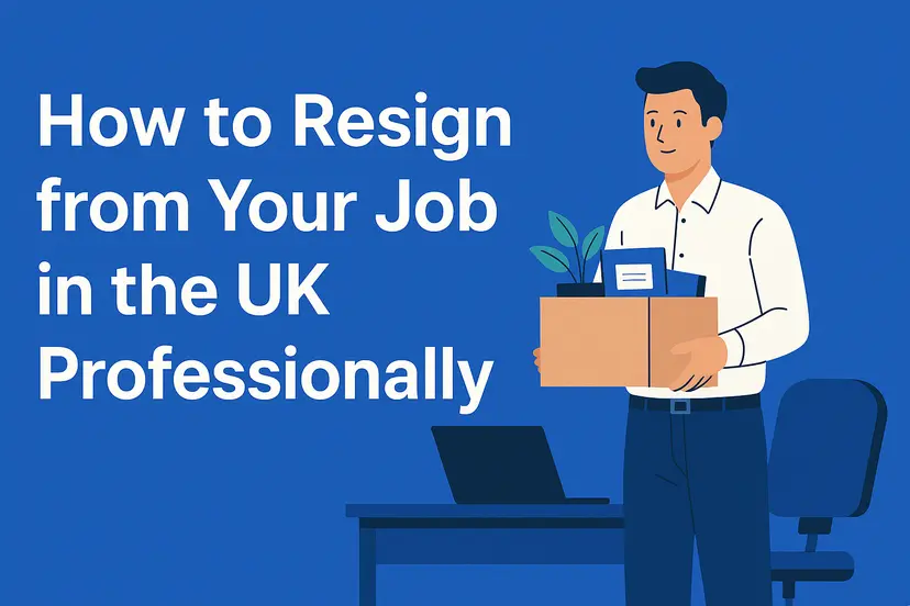 How to Resign from Your Job in the UK Professionally